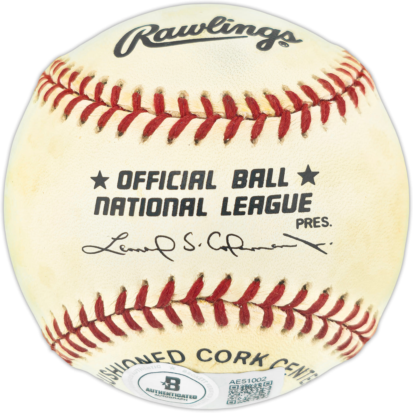 Sandy Koufax Autographed Official NL Baseball Los Angeles Dodgers Beckett BAS #AE51002