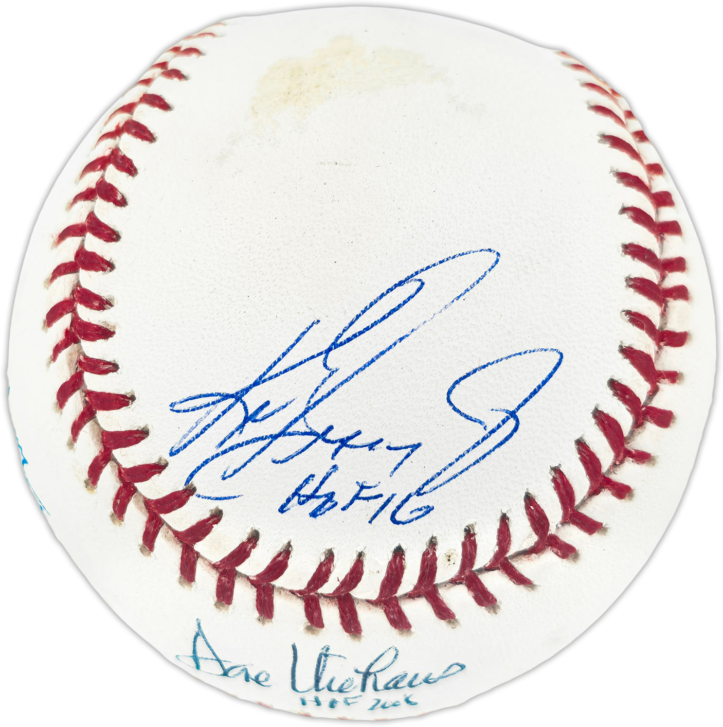 Seattle Mariners Hall of Famers Autographed Official MLB Baseball With 5 Signatures Including Ken Griffey Jr. & Dave Niehaus Beckett BAS #BR49718