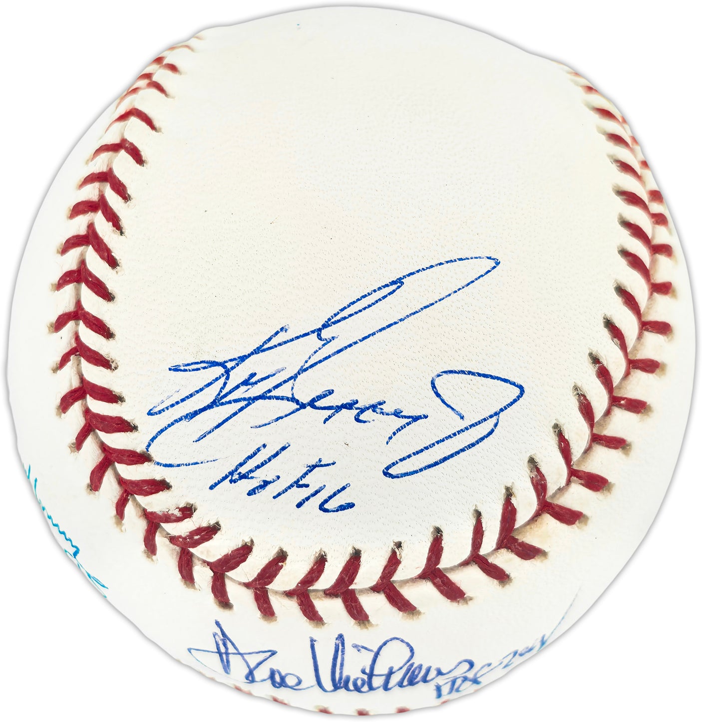Seattle Mariners Hall of Famers Autographed Official MLB Baseball With 5 Signatures Including Ken Griffey Jr. & Dave Niehaus Beckett BAS #BM25409