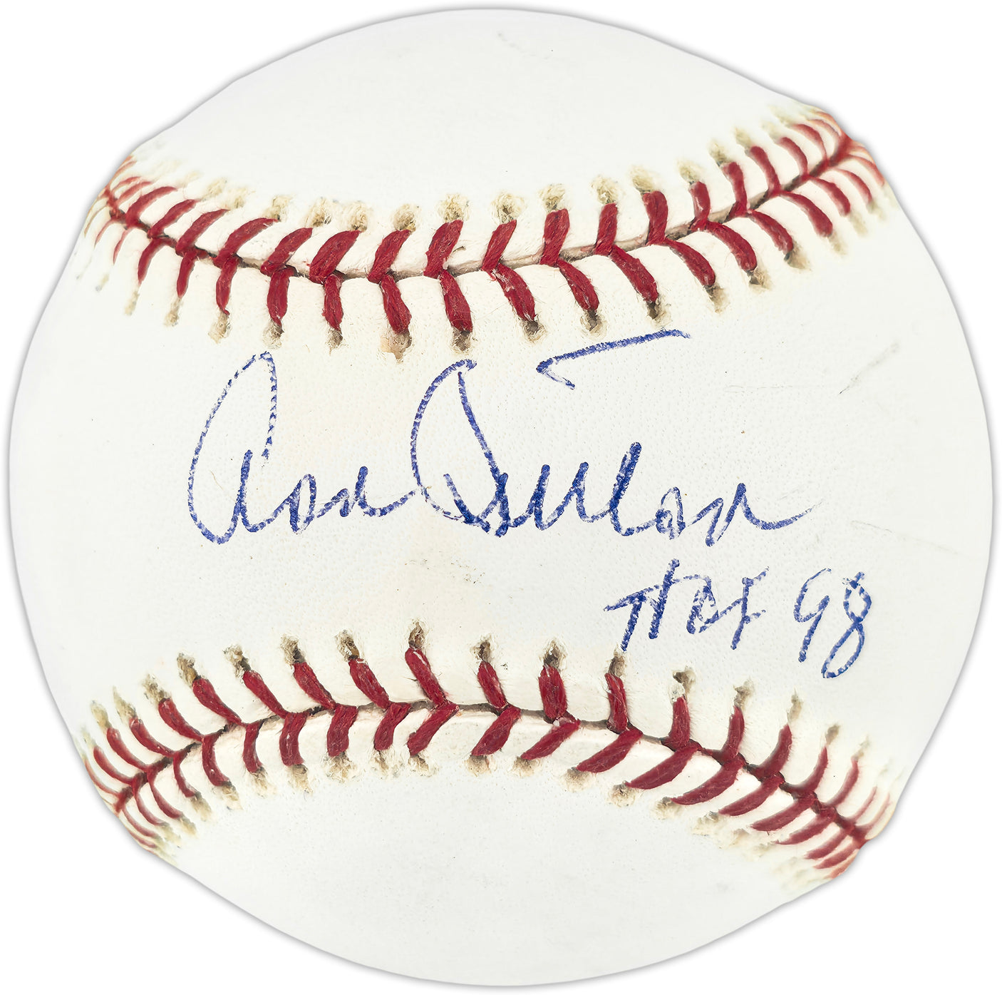 Don Sutton Autographed Official MLB Baseball Los Angeles Dodgers "HOF 98" Beckett BAS QR #BU86939