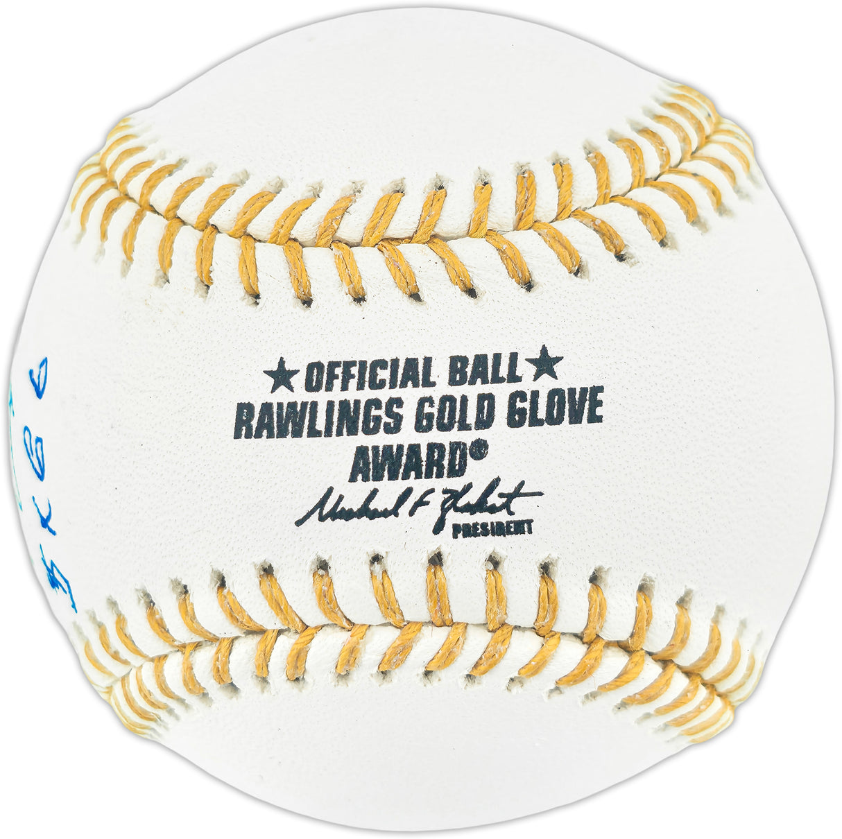 Dave Concepcion Autographed Official Rawlings Gold Glove Baseball Cincinnati Reds "5x GG" Beckett BAS QR #BR50811