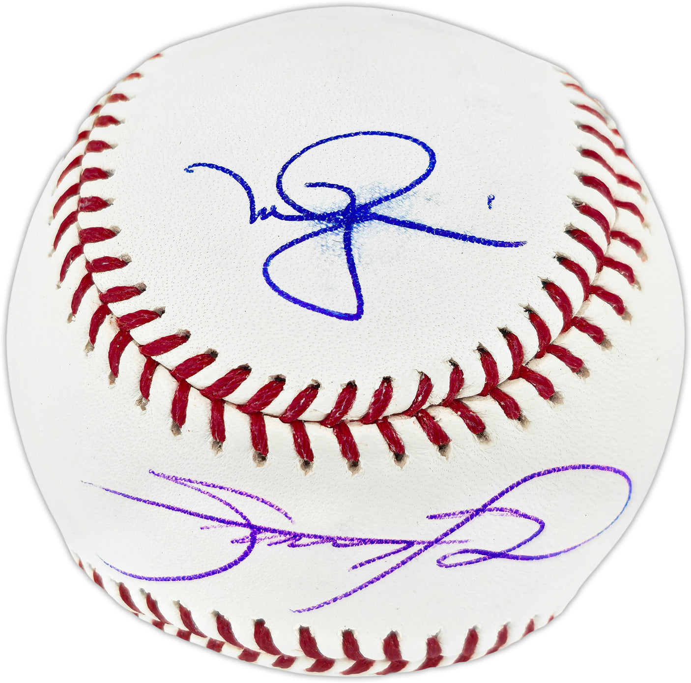 Mark McGwire & Sammy Sosa Autographed Official MLB Baseball (Smudged) Beckett BAS Witness #3W367609