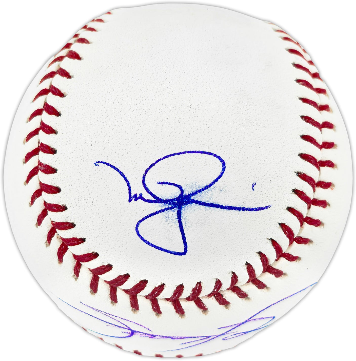 Mark McGwire & Sammy Sosa Autographed Official MLB Baseball (Smudged) Beckett BAS Witness #3W367609