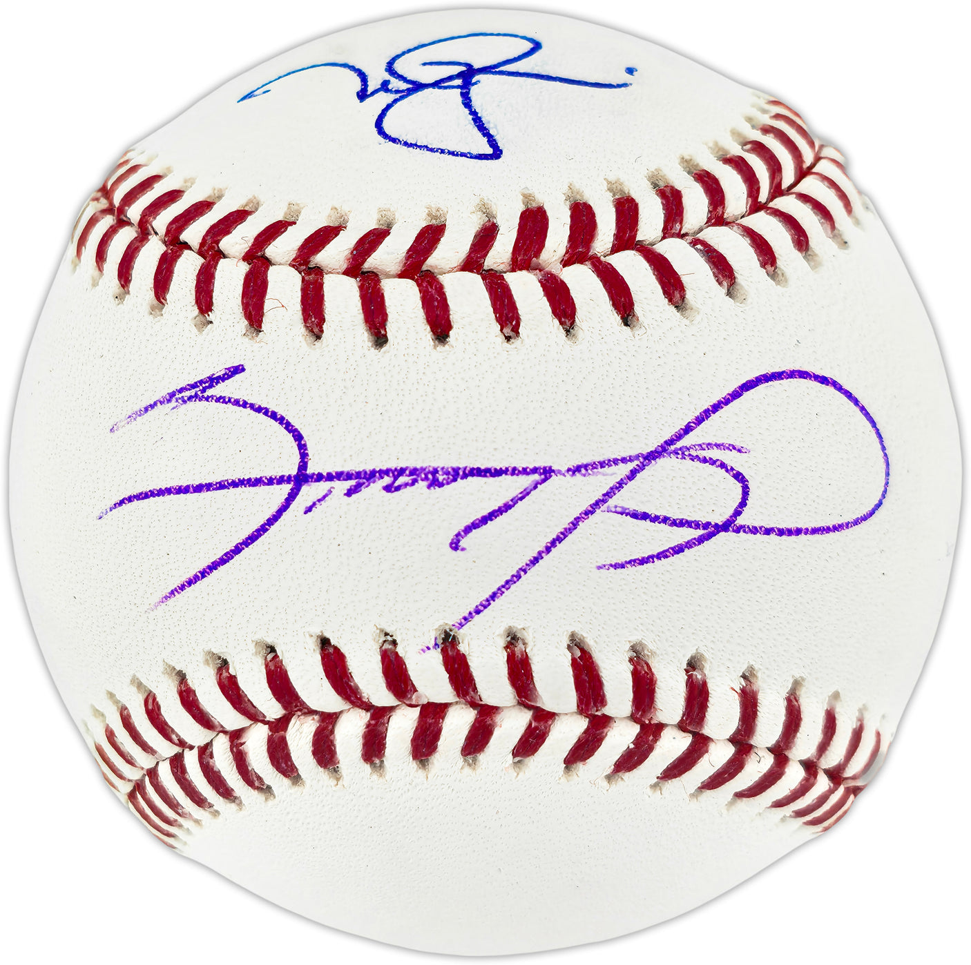 Mark McGwire & Sammy Sosa Autographed Official MLB Baseball (Smudged) Beckett BAS Witness #3W367455