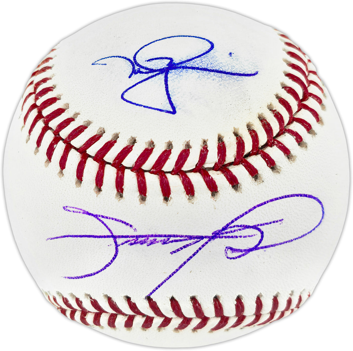 Mark McGwire & Sammy Sosa Autographed Official MLB Baseball (Smudged) Beckett BAS Witness #3W367190