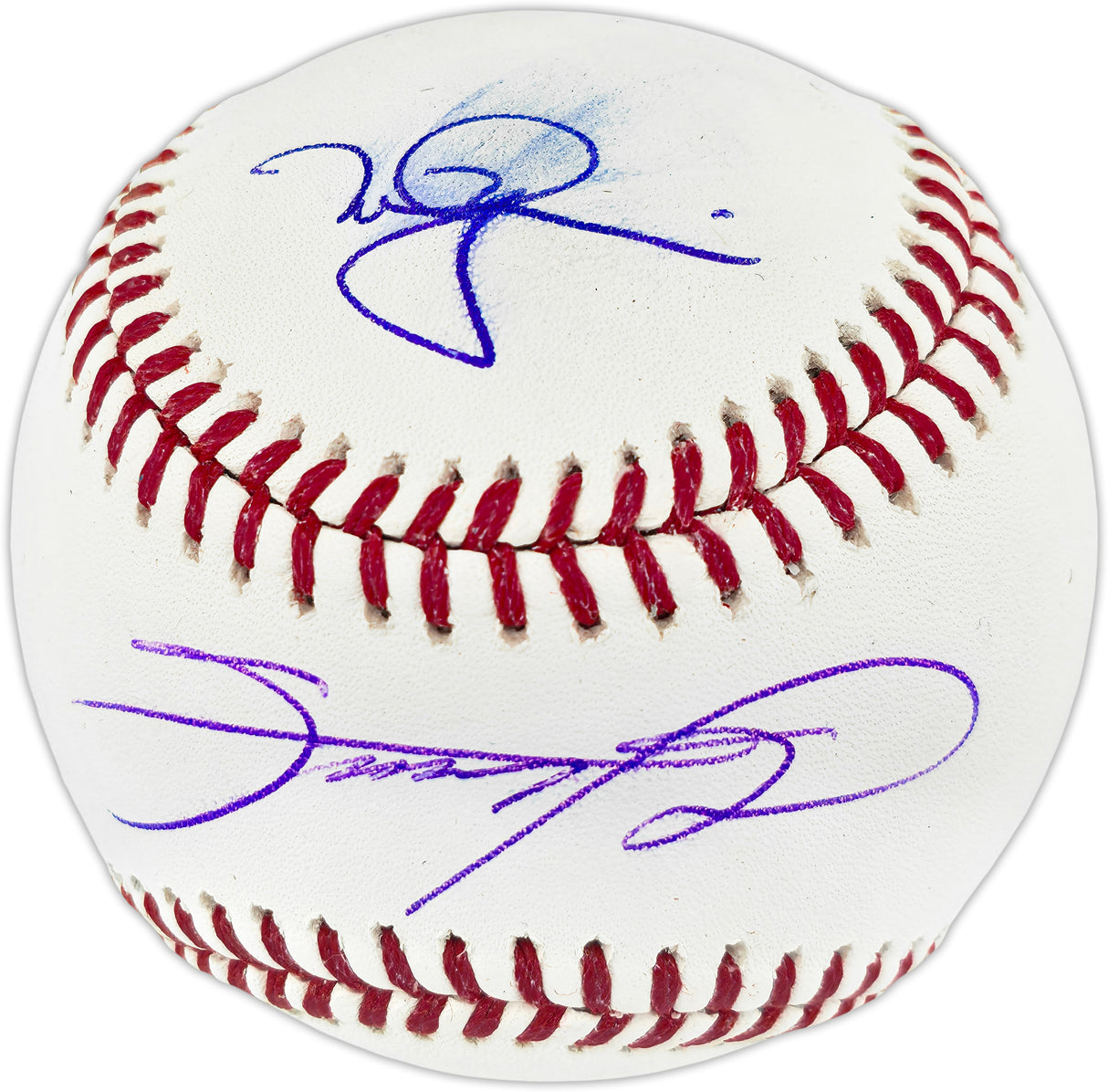 Mark McGwire & Sammy Sosa Autographed Official MLB Baseball (Smudged) Beckett BAS Witness #3W367130