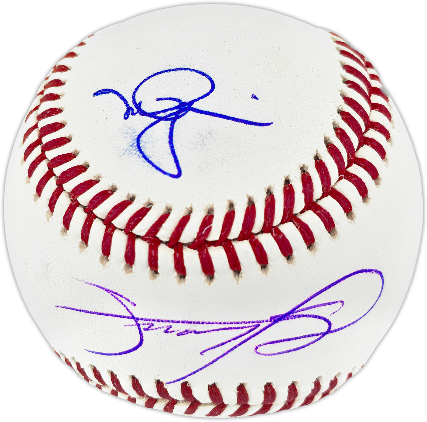 Mark McGwire & Sammy Sosa Autographed Official MLB Baseball (Smudged) Beckett BAS Witness #3W367437