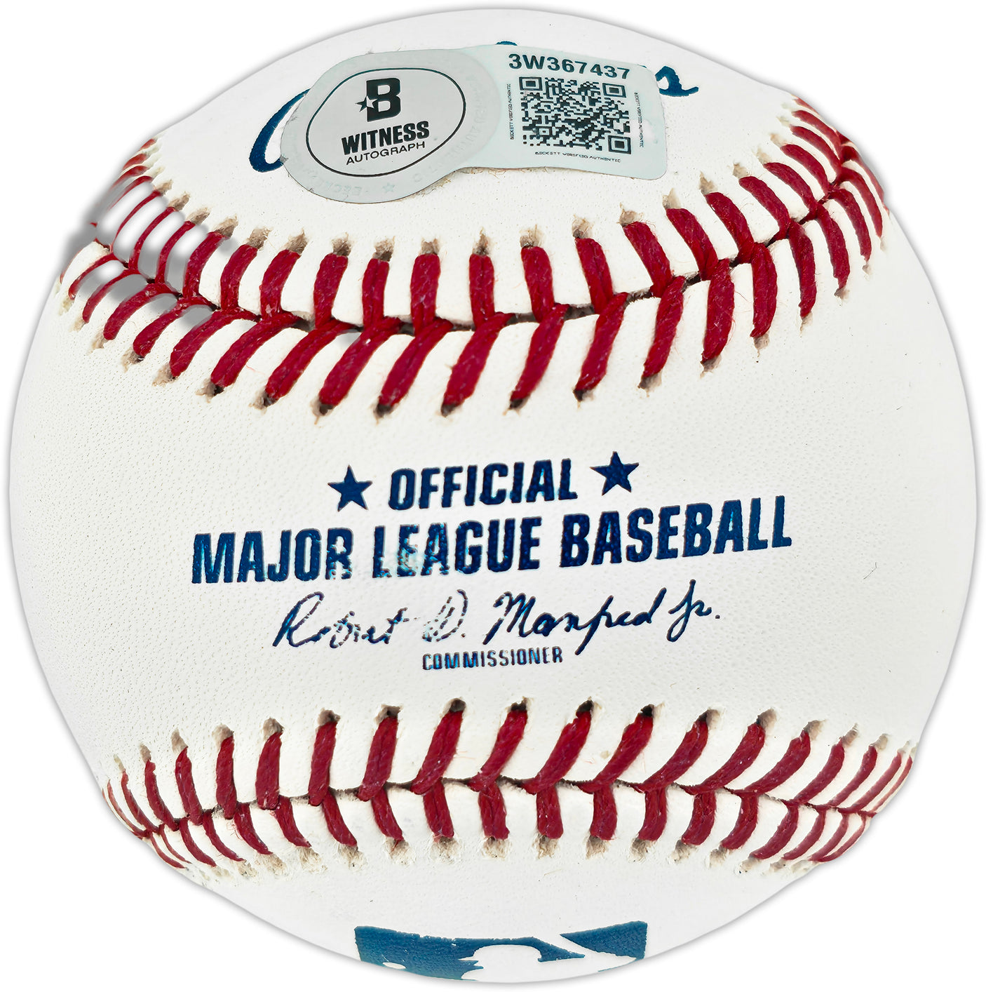 Mark McGwire & Sammy Sosa Autographed Official MLB Baseball (Smudged) Beckett BAS Witness #3W367437