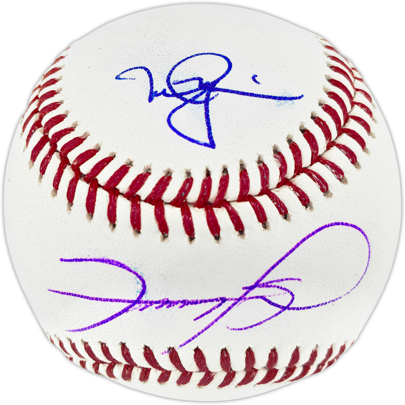 Mark McGwire & Sammy Sosa Autographed Official MLB Baseball (Smudged) Beckett BAS Witness #3W367626