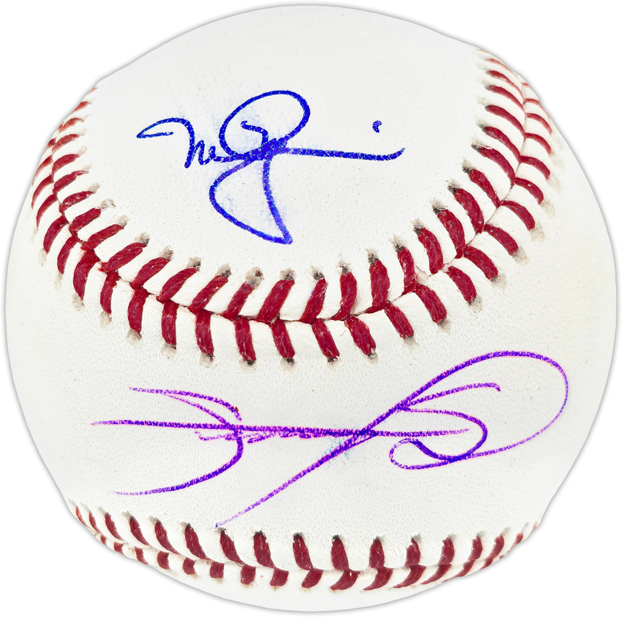 Mark McGwire & Sammy Sosa Autographed Official MLB Baseball (Smudged) Beckett BAS Witness #3W367443