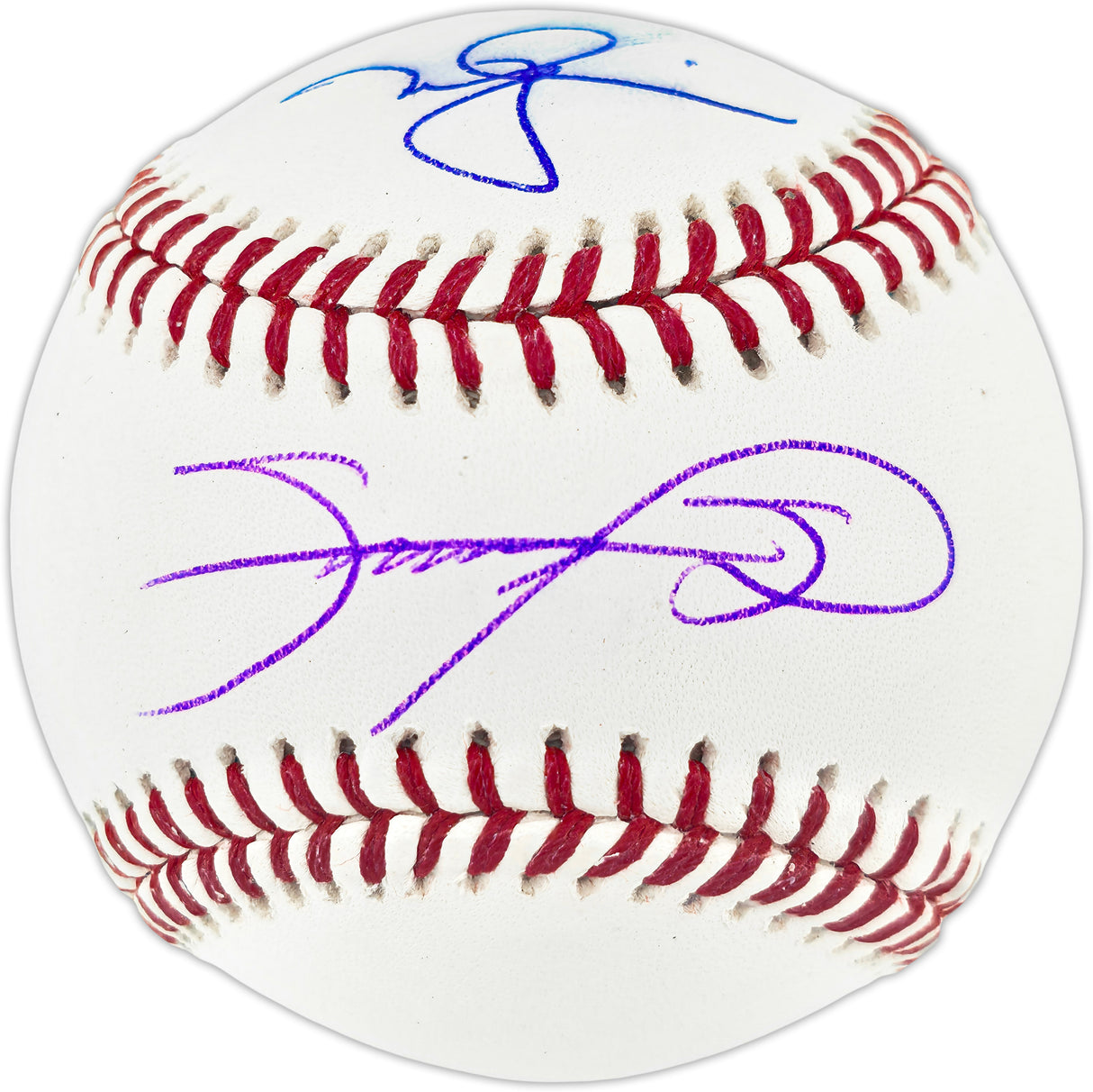 Mark McGwire & Sammy Sosa Autographed Official MLB Baseball (Smudged) Beckett BAS Witness #3W367066