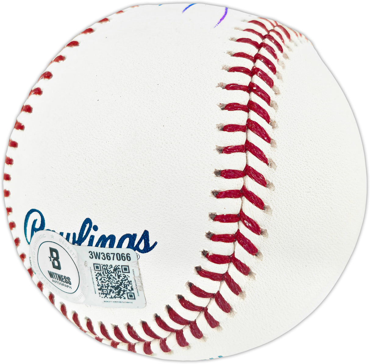 Mark McGwire & Sammy Sosa Autographed Official MLB Baseball (Smudged) Beckett BAS Witness #3W367066