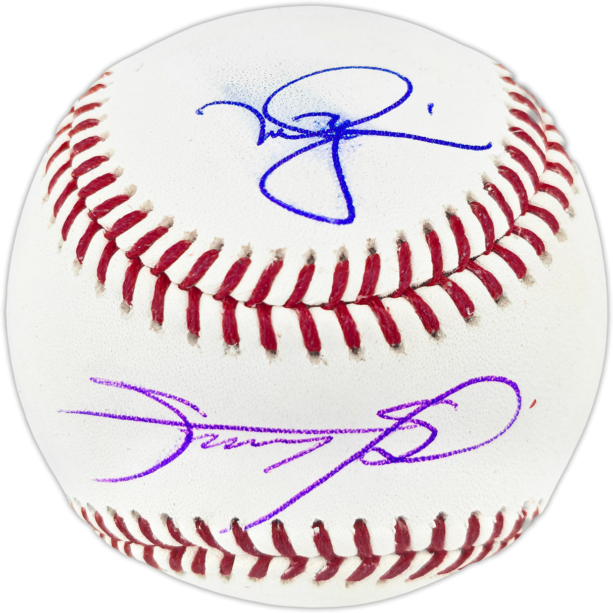 Mark McGwire & Sammy Sosa Autographed Official MLB Baseball (Smudged) Beckett BAS Witness #3W367482