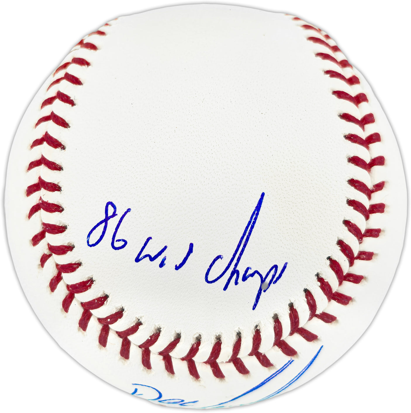 Dwight "Doc" Gooden Autographed Official MLB Baseball New York Mets "86 WS Champs, 84 NL ROY, 85 NL CY, Dr K" (Smudged) Beckett BAS Witness #2W807744