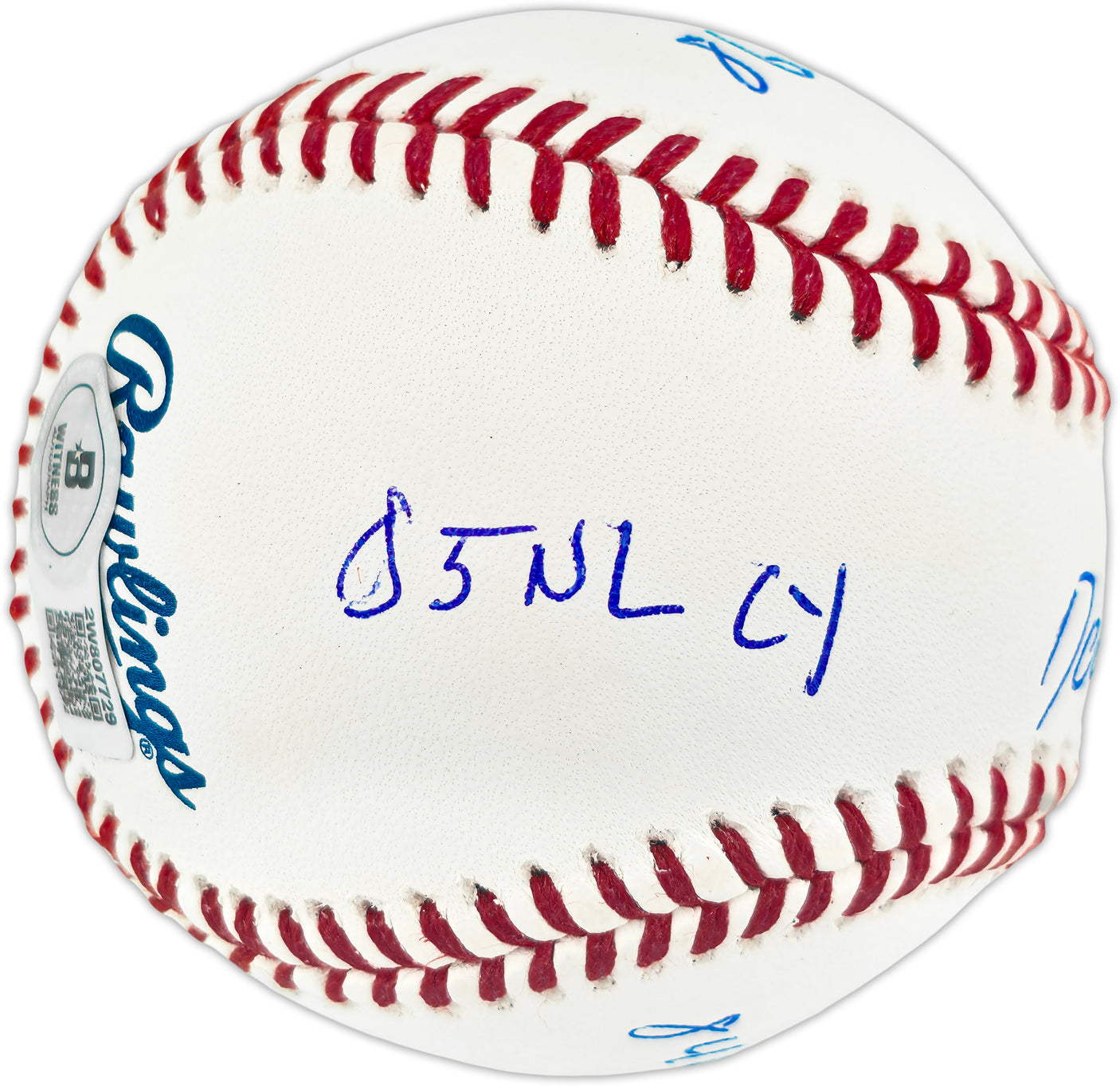 Dwight "Doc" Gooden Autographed Official MLB Baseball New York Mets "86 WS Champs, 84 NL ROY, 85 NL CY, Dr K" Beckett BAS Witness #2W807729