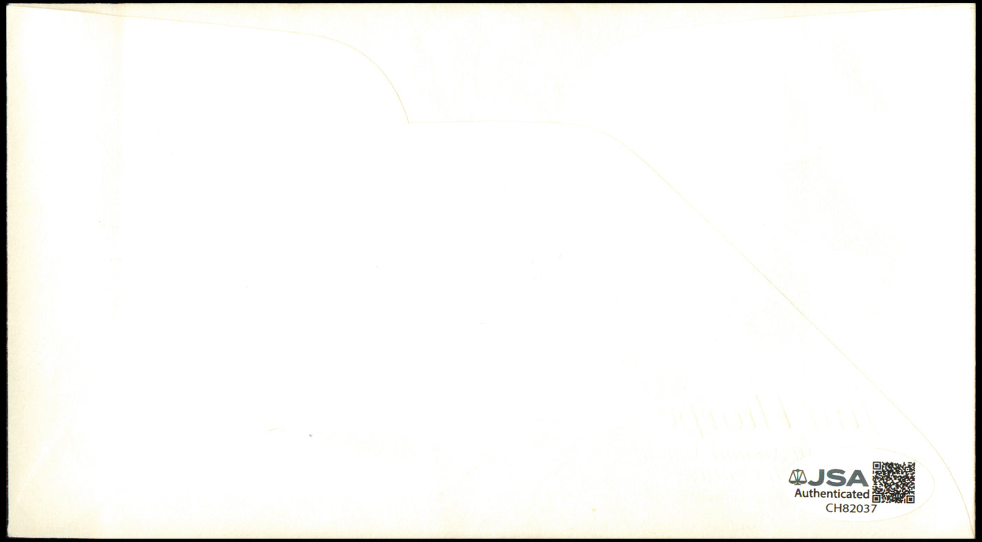 Tom Landry & Tex Schramm Autographed 1984 First Day Cover Dallas Cowboys JSA #CH82037