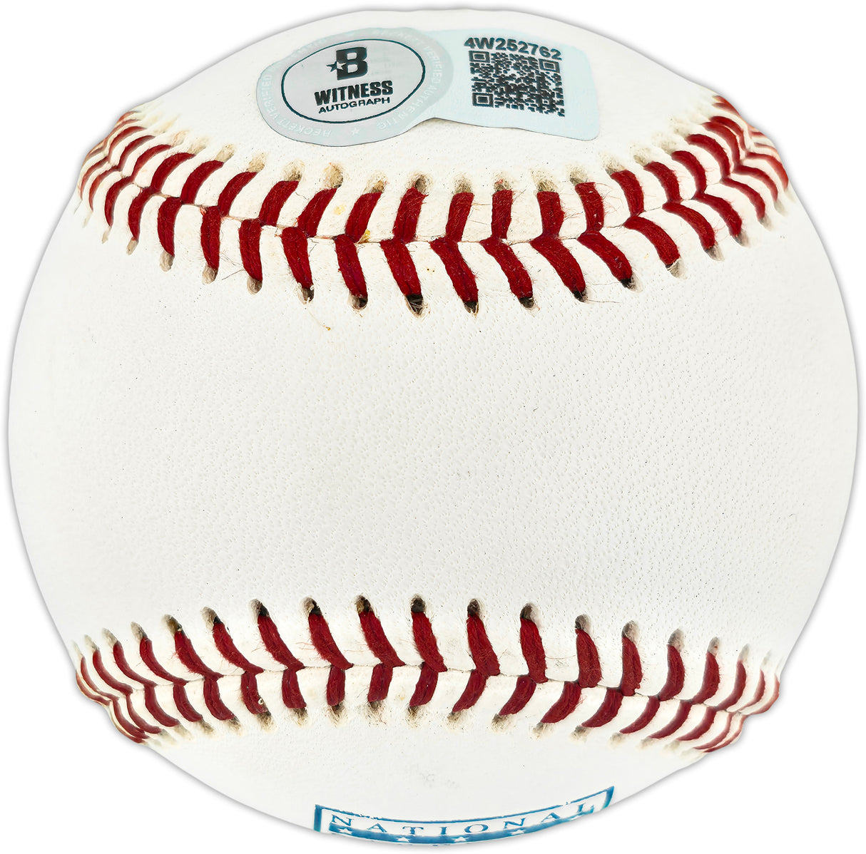 Ichiro Suzuki Autographed Official Hall of Fame Logo Baseball Seattle Mariners Beckett BAS Witness #4W252762
