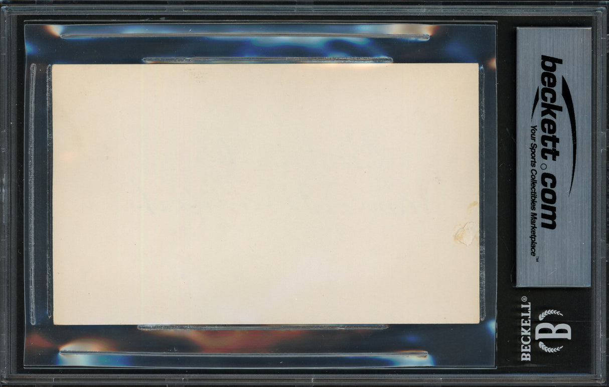 James Braddock Autographed 3x5 Index Card Cinderella Man Beckett BAS #19214739