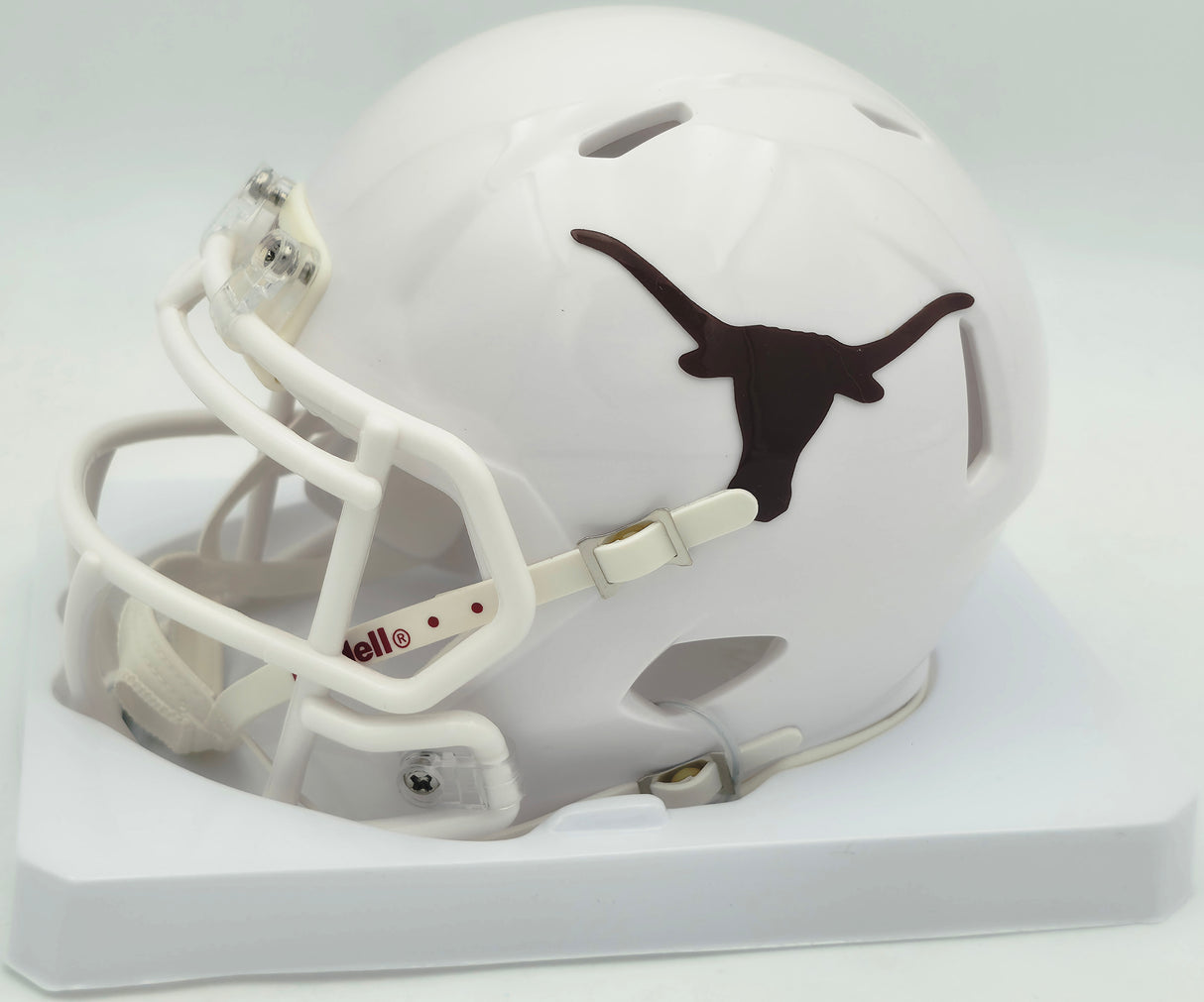 Byron Murphy II Autographed Texas Longhorns White Speed Mini Helmet (Smudged) MCS Holo #62581