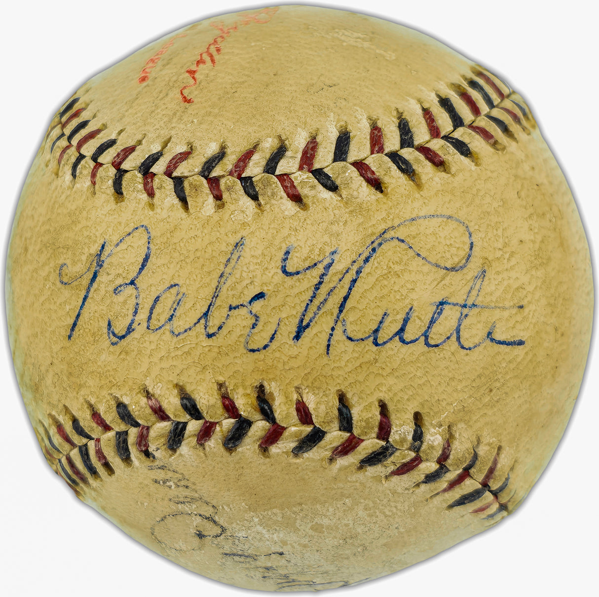 Babe Ruth & Dizzy Dean Autographed Official Spalding NL Baseball PSA/DNA #AR06672