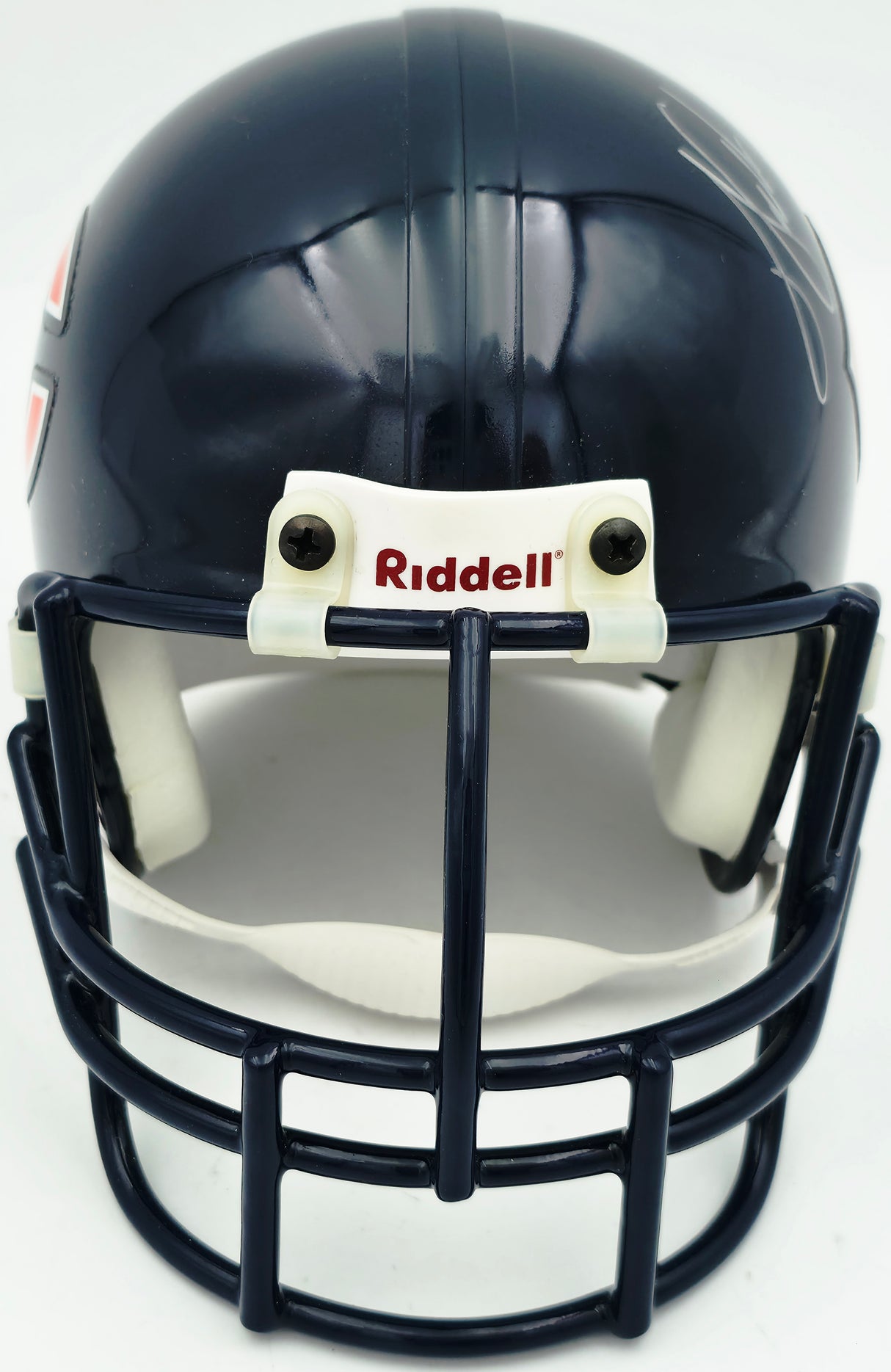 Walter Payton Autographed Chicago Bears Blue Riddell Mini Helmet "34" Beckett BAS #AE85516