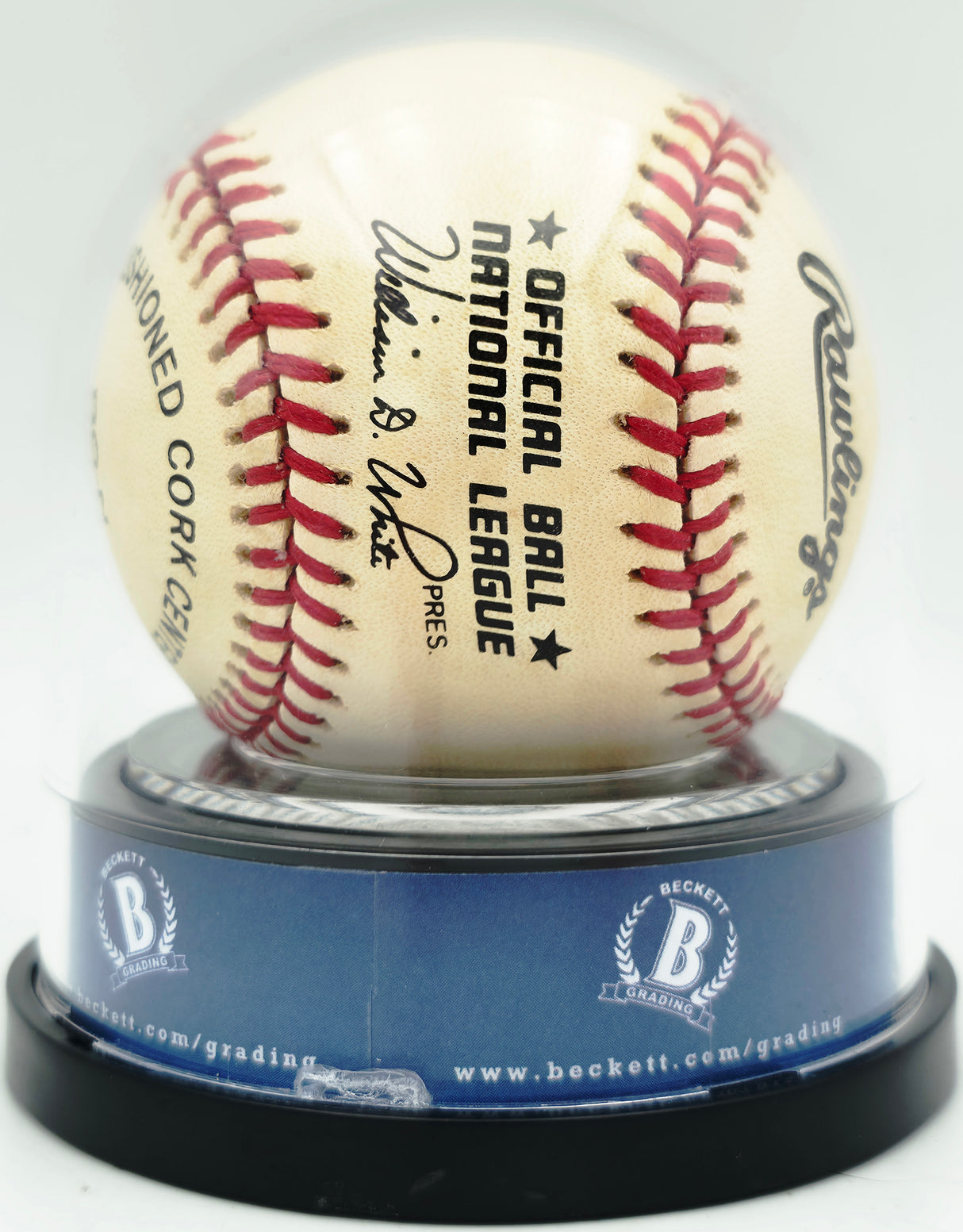 Sandy Koufax Autographed Official NL Baseball Los Angeles Dodgers Auto Grade Mint 9 Beckett BAS #19665599