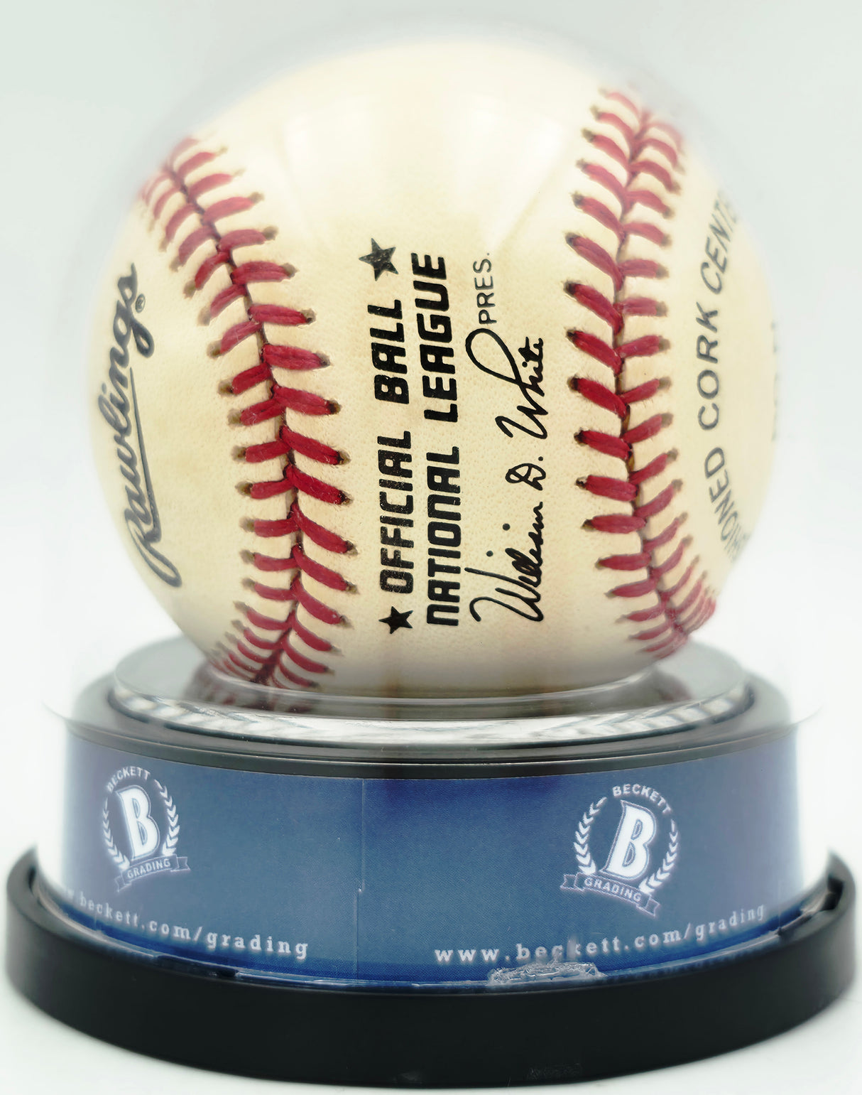 Sandy Koufax Autographed Official NL Baseball Los Angeles Dodgers Auto Grade Mint 9 Beckett BAS #19665607