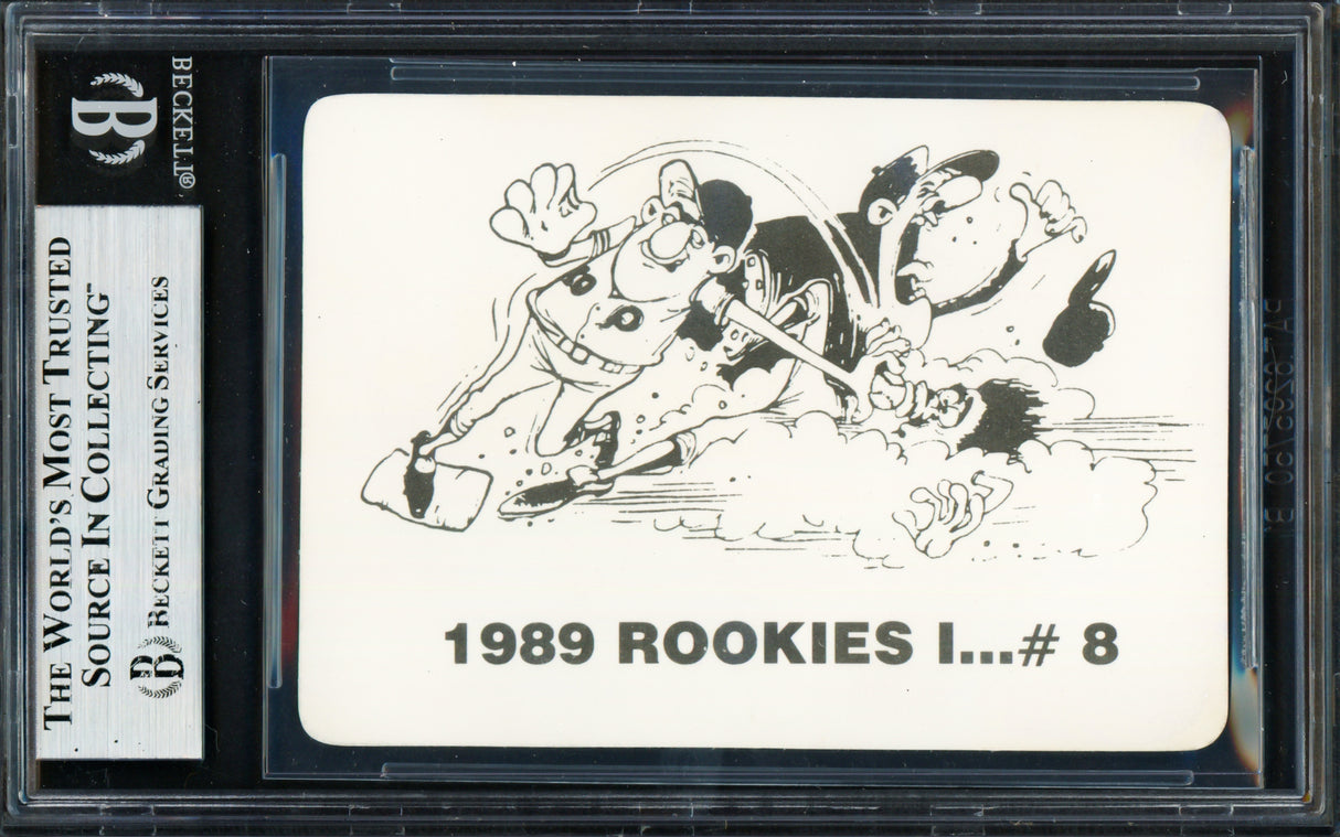 Ken Griffey Jr. Autographed 1989 Broders Rookie Card #8 Seattle Mariners Vintage Rookie Signature Beckett BAS #19664679