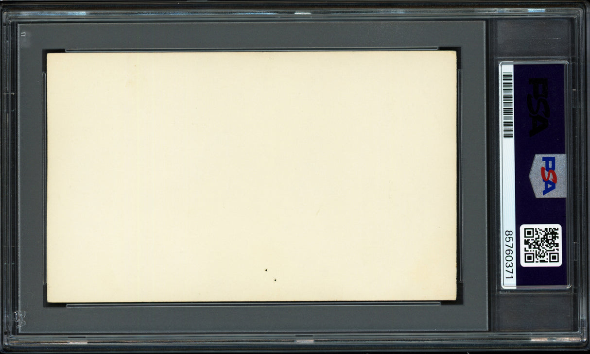 Ted Williams Autographed 3x5 Index Card Boston Red Sox PSA/DNA #85760371