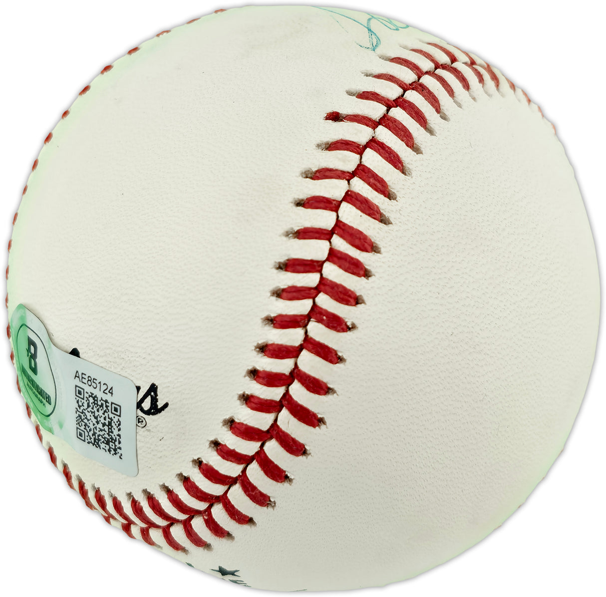 Hank Aaron Autographed Official NL Baseball Atlanta Braves Beckett BAS #AE85124