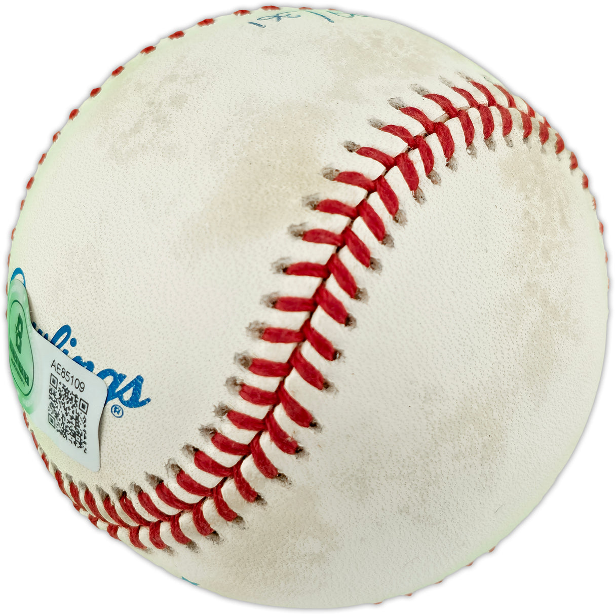 Joe DiMaggio Autographed Official AL Baseball New York Yankees Beckett BAS #AE85109