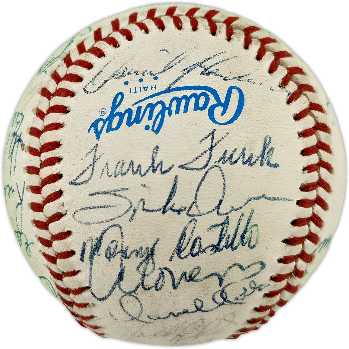 1983-84 Seattle Mariners Team Autographed Official MacPhail AL Baseball With 31 Signatures SKU #263393