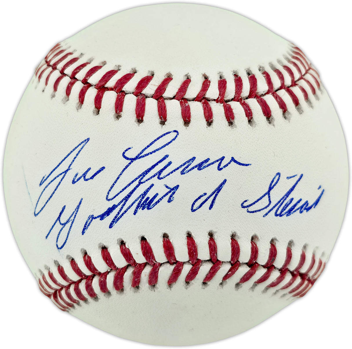 Jose Canseco Autographed Official MLB Baseball Oakland A's "Godfather of Steroids" Beckett BAS Witness #4W396543