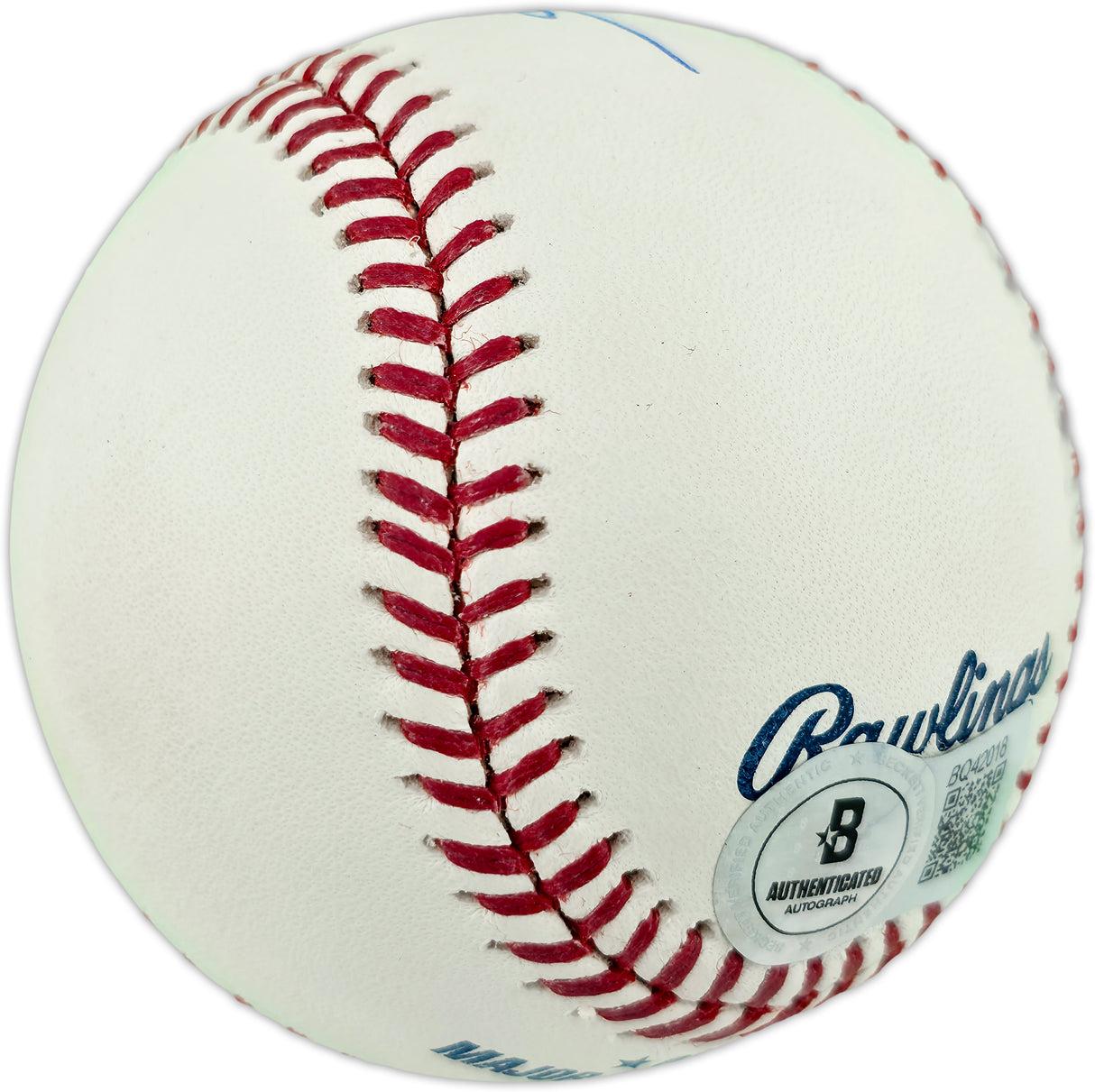Ron Santo Autographed Official MLB Baseball Chicago Cubs "69 Cubs" Beckett BAS QR #BQ42018
