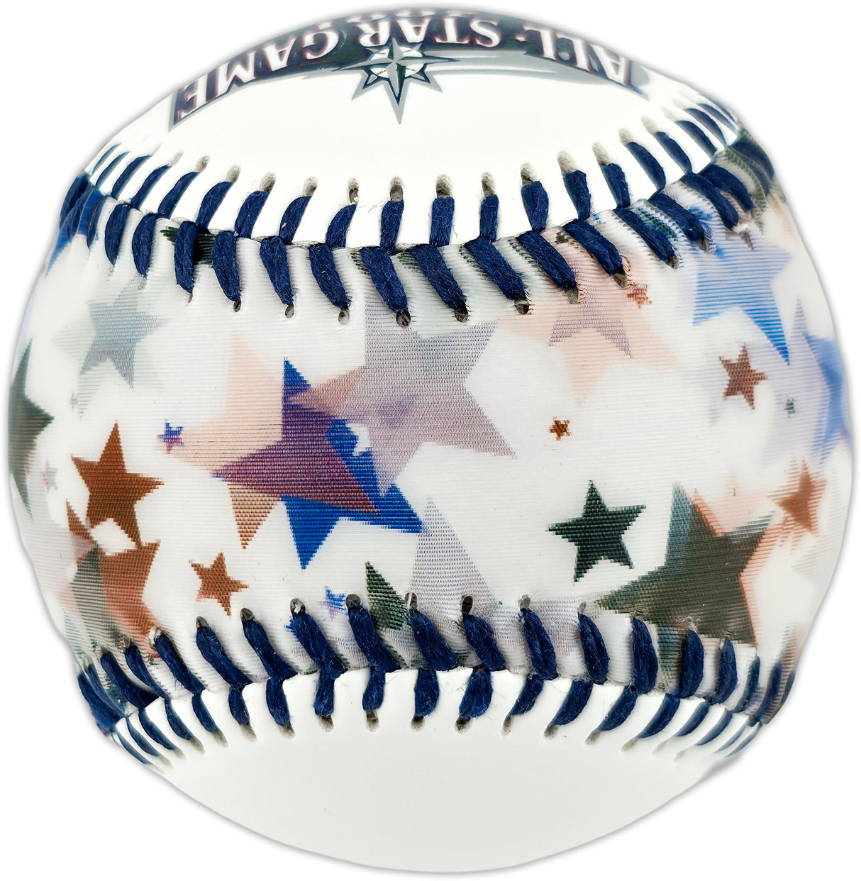Ichiro Suzuki Autographed Official 2001 All Star Game Logo Fotoball Baseball Seattle Mariners Beckett BAS Witness #4W624939