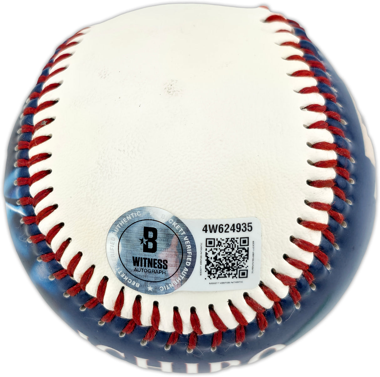 Ichiro Suzuki Autographed Official Fotoball Baseball Seattle Mariners Beckett BAS Witness #4W624935