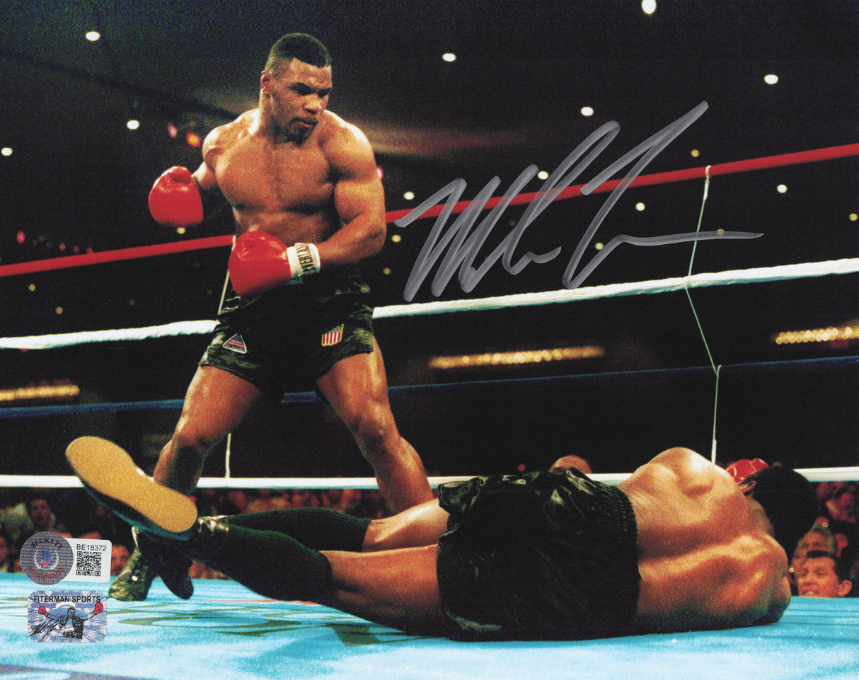 Mike Tyson Autographed 8x10 Photo Beckett BAS #BE18372