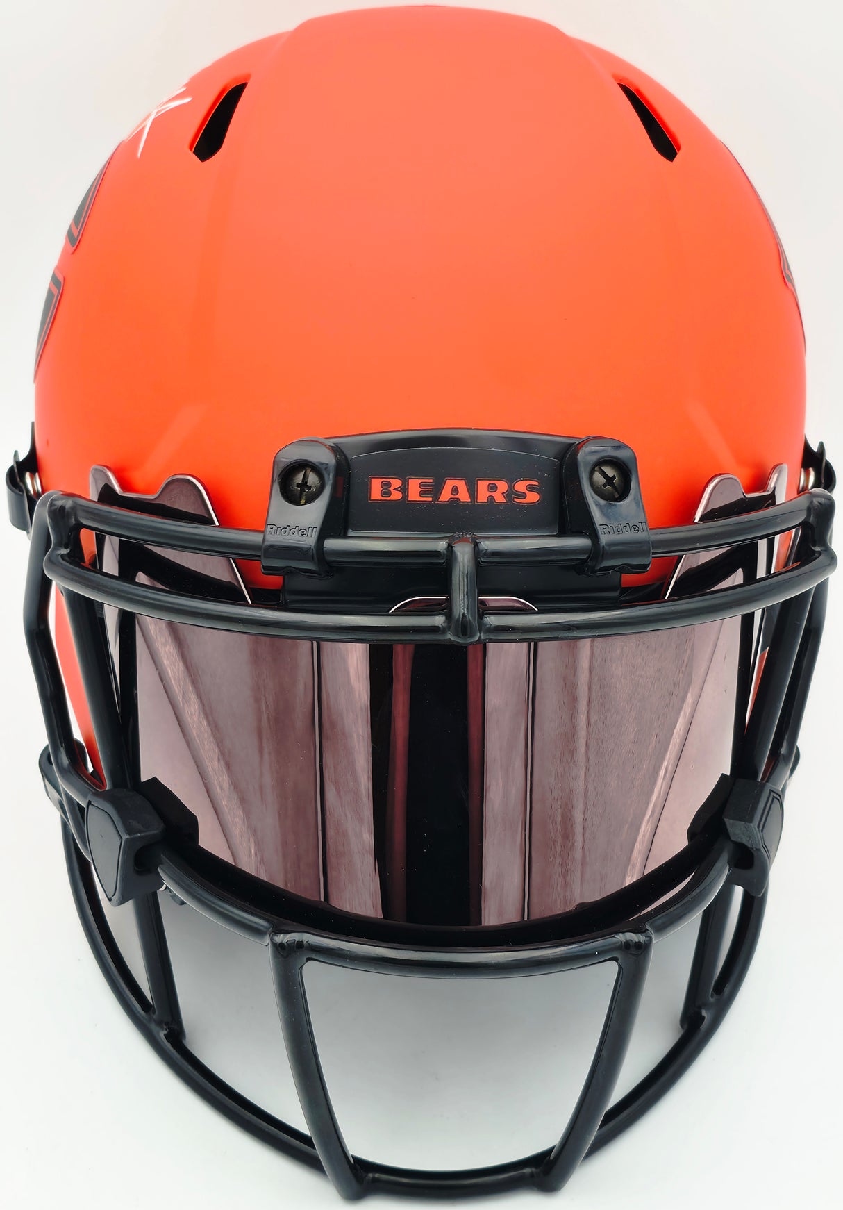 DJ Moore Autographed Chicago Bears Orange Full Size Speed Authentic Helmet Beckett BAS Witness #3W302263