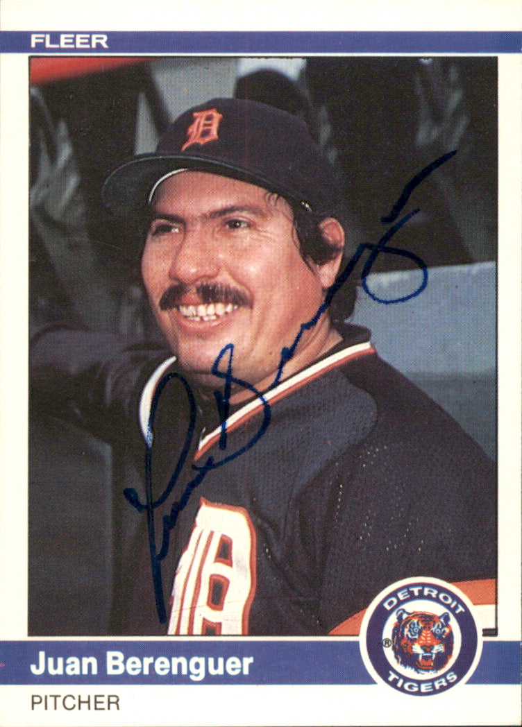 42 Count Lot of Autographed 1984 Fleer Baseball Cards SKU #266493
