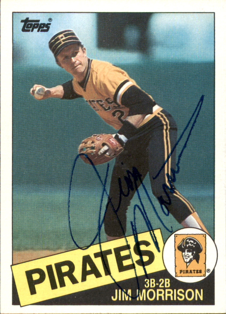 81 Count Lot of Autographed 1985 Topps Baseball Cards SKU #266506