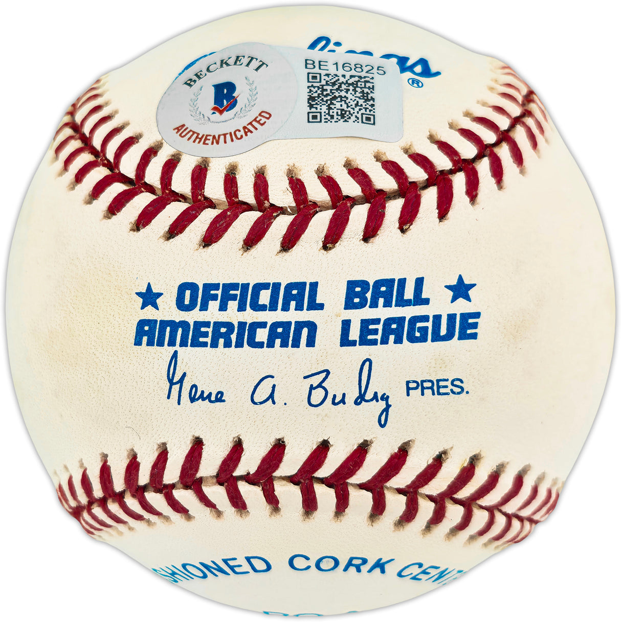 Ken Griffey Jr. & Sr. Autographed Official AL Baseball Seattle Mariners "24" Beckett BAS #BE16825