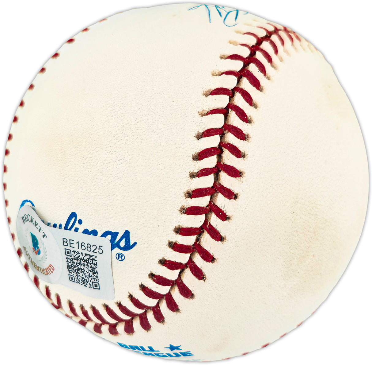 Ken Griffey Jr. & Sr. Autographed Official AL Baseball Seattle Mariners "24" Beckett BAS #BE16825