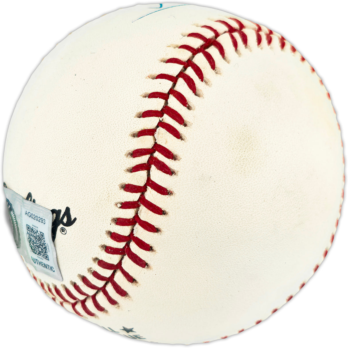 Willie Mays Autographed Official NL Baseball San Francisco Giants Beckett BAS #AG020293