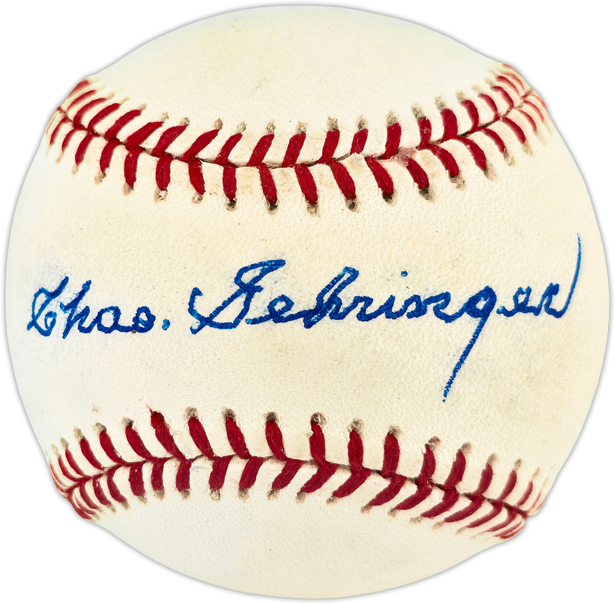 Charlie Gehringer Autographed Official AL Baseball Detroit Tigers PSA/DNA #C32618