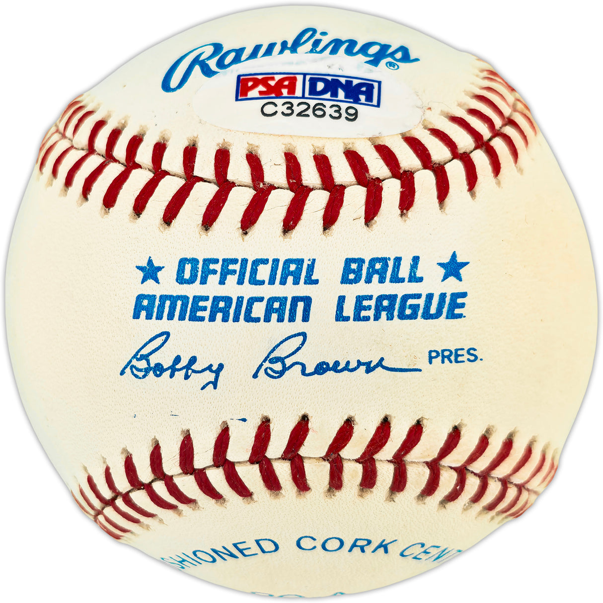 Charlie Gehringer Autographed Official AL Baseball Detroit Tigers PSA/DNA #C32639