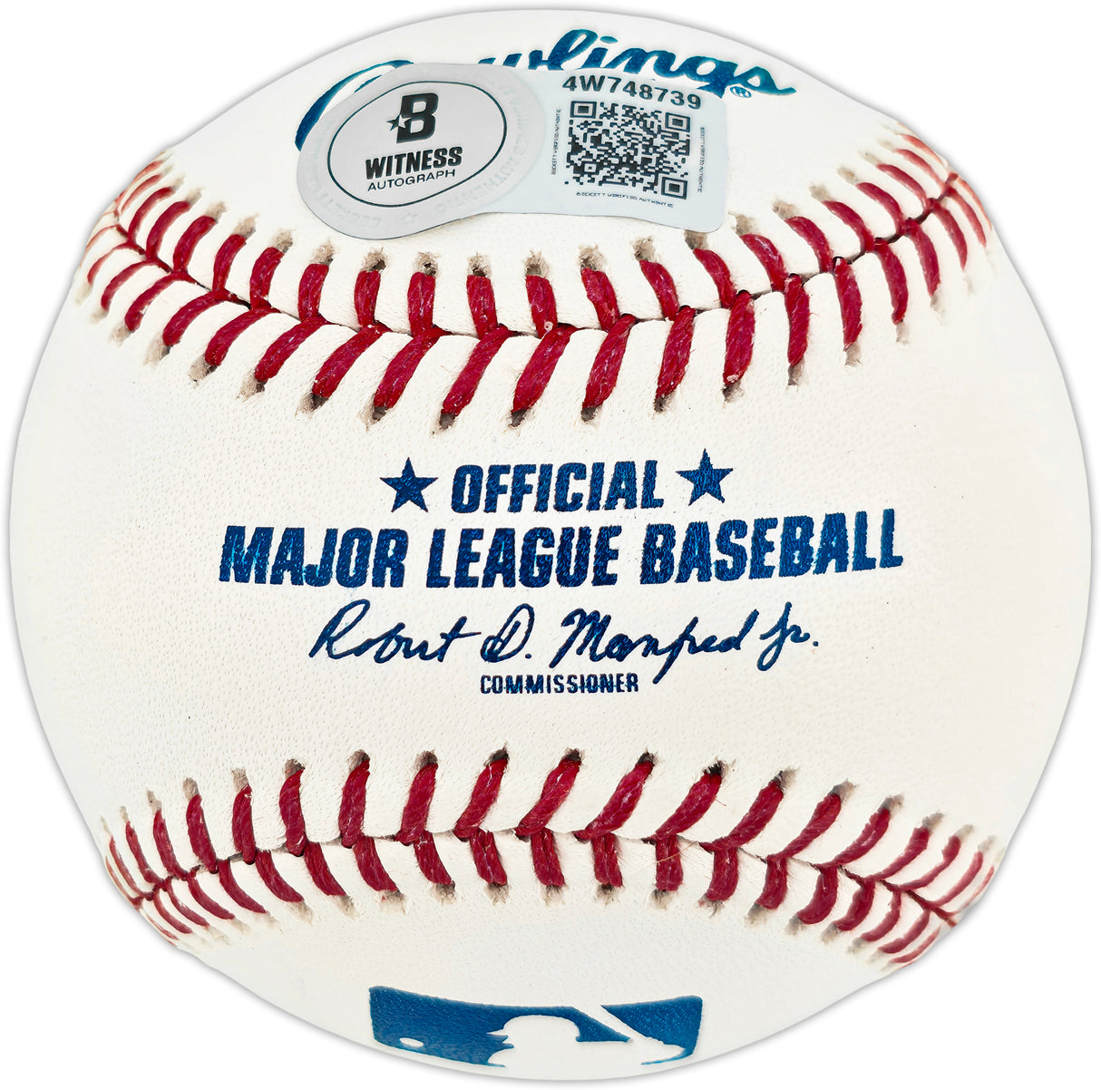 Ken Griffey Jr. Autographed Official MLB Baseball Seattle Mariners "HR 630" Beckett BAS Witness #4W748739