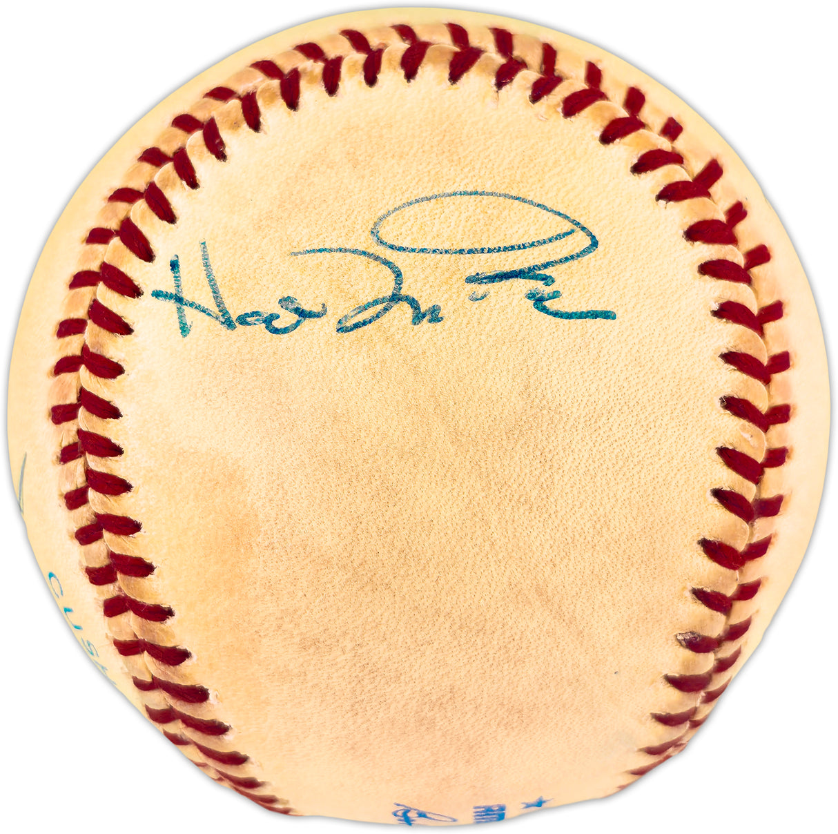 Kansas City Royals Team Autographed Official AL Baseball With 6 Signatures Including George Brett SKU #266834
