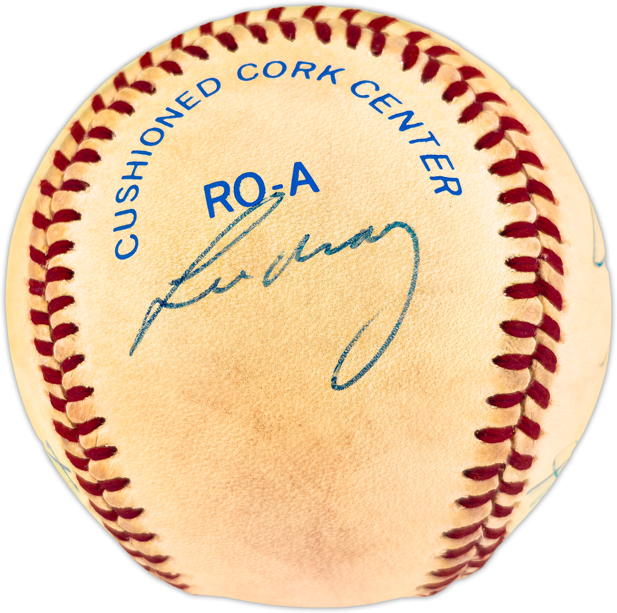 Kansas City Royals Team Autographed Official AL Baseball With 6 Signatures Including George Brett SKU #266834