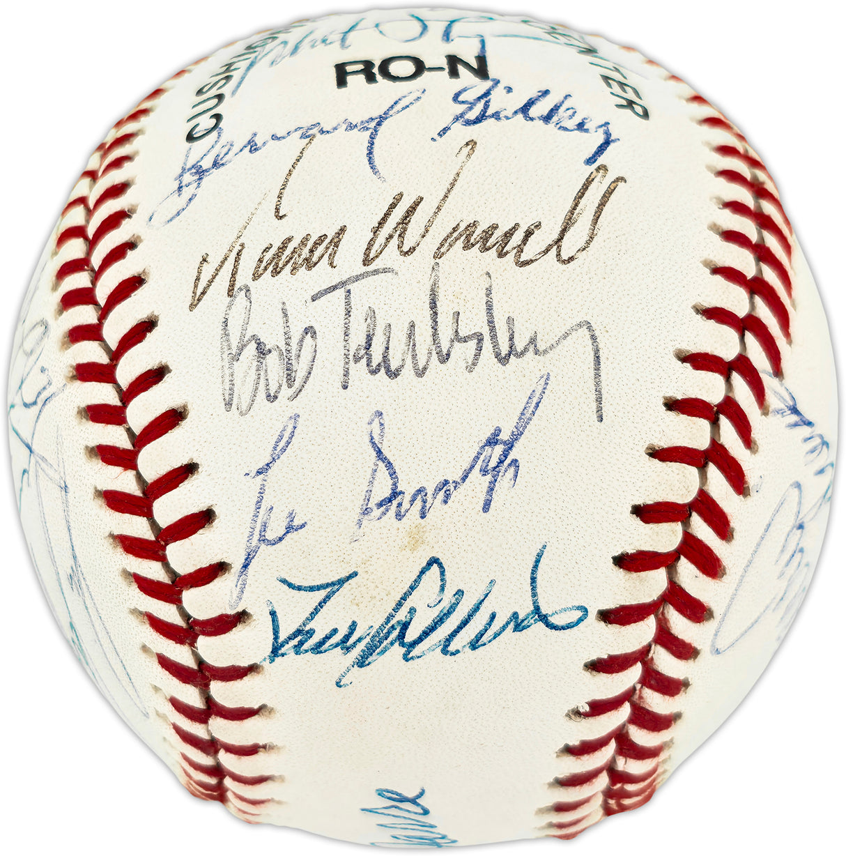 1992 St. Louis Cardinals Team Autographed Official NL Baseball With 28 Signatures Including Joe Torre SKU #266836