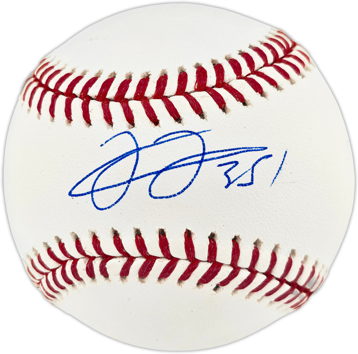 Frank Thomas Autographed Official MLB Baseball Chicago White Sox Beckett BAS QR #BW34387